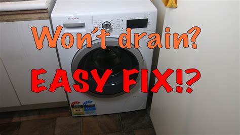 Washing machine that won't drain. Things To Know About Washing machine that won't drain. 